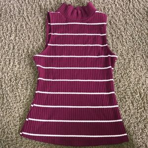Turtle neck tank top